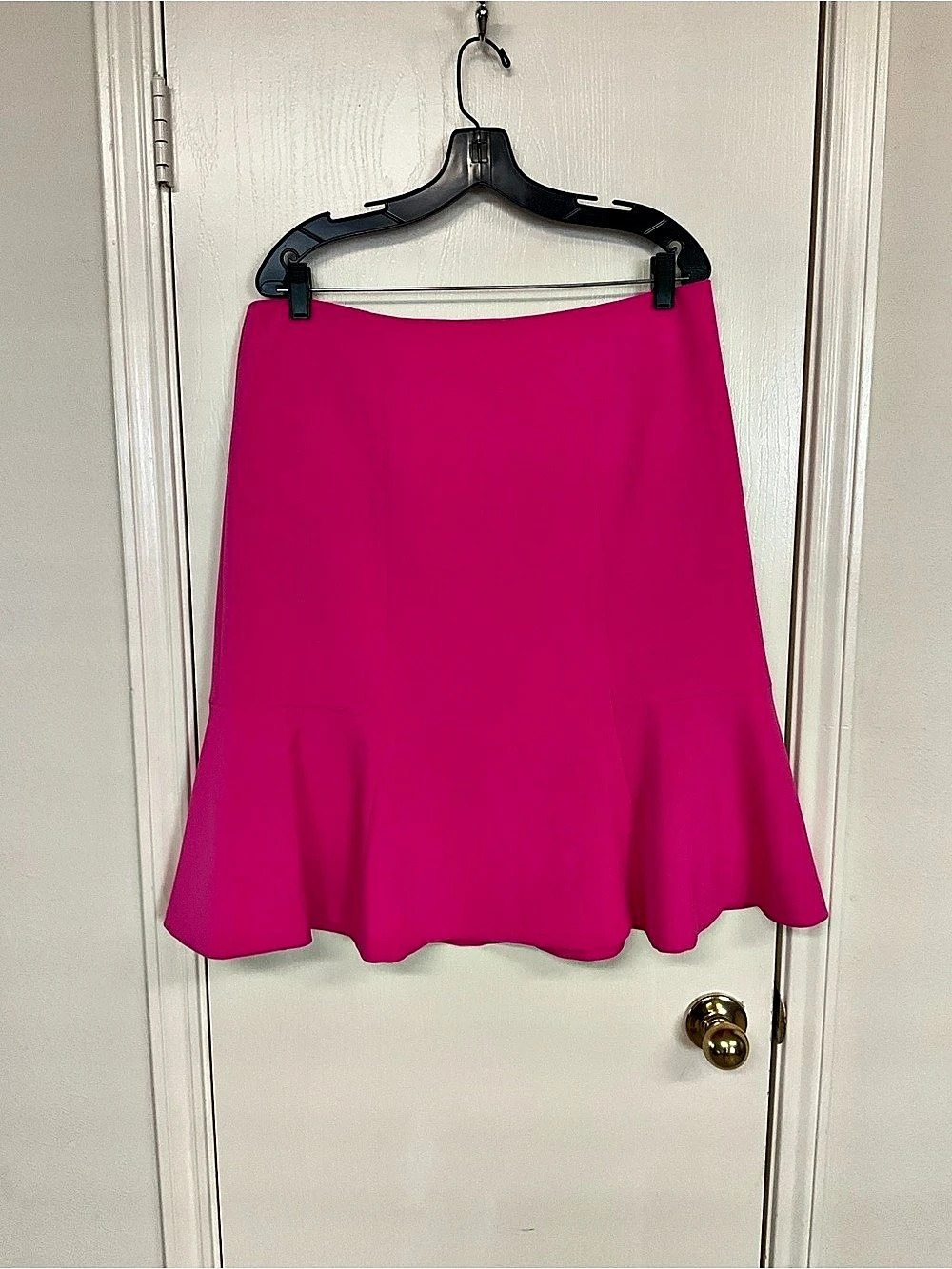 Black Label by Evan-Picone Pink Flared Skirt
